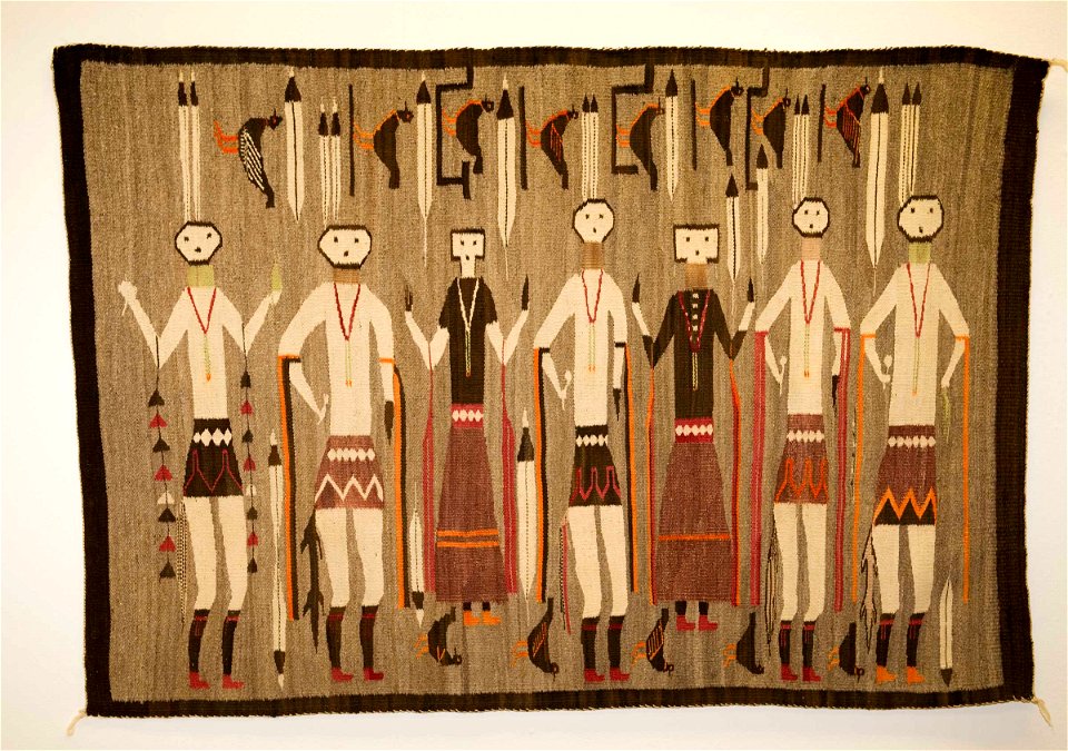Yeibichai Lukachukai Navajo Rug - ca. 1920