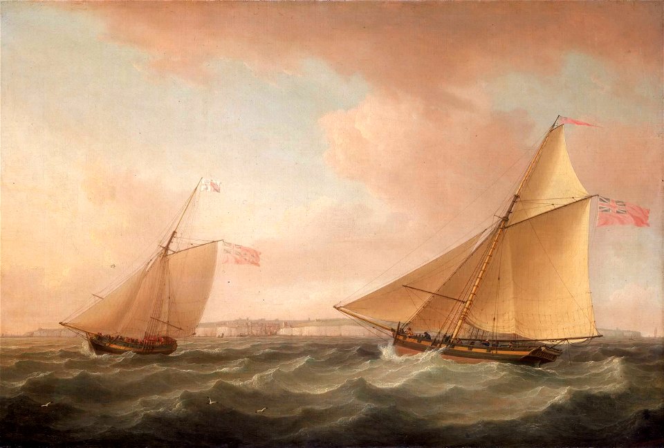 Yacht and revenue cutter
