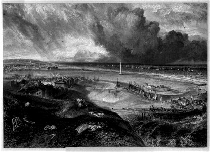 Yarmouth engraving by William Miller after Turner