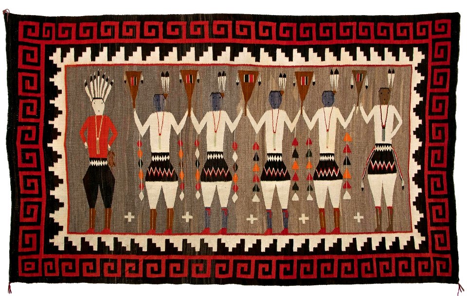 Yeibichai Lukachukai Navajo Rug - ca. 1930