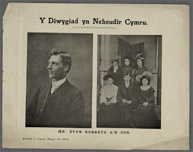 Y diwygiad yn neheudir Cymru Mr. Evan Roberts a'r cor (5294033)