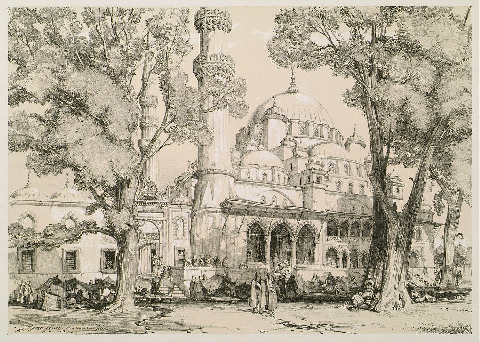Yeni Jami, (or Mosque of the New Tomb) - Lewis John F - 1838