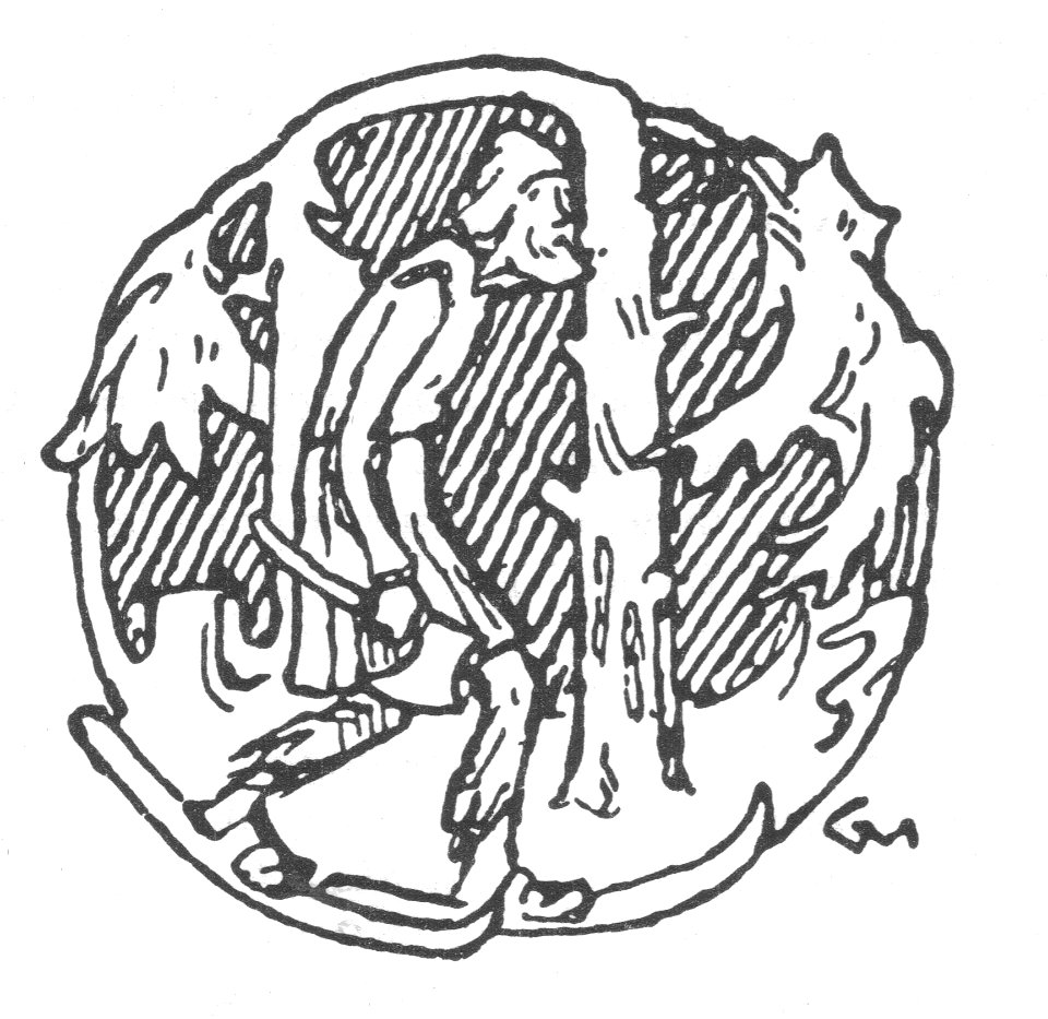 Ynglingesaga 24 Gerhard Munthe