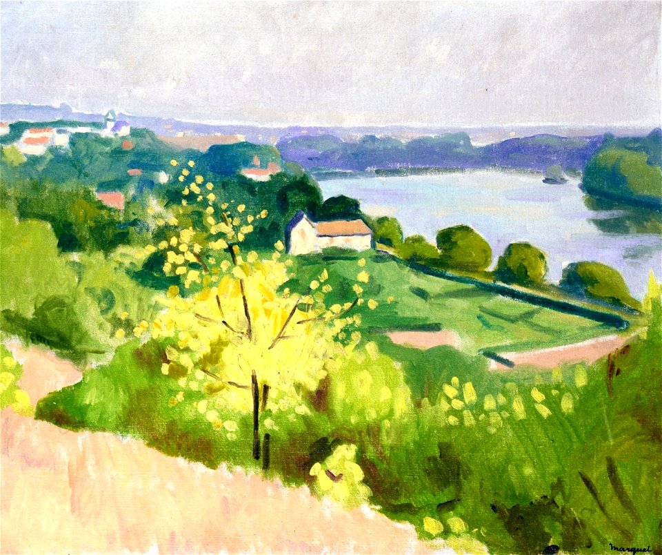 Yellow Tree Albert Marquet (1919)
