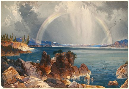 Yellowstone Lake (Boston Public Library)