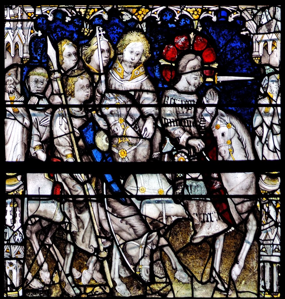 York Minster - Christ on the White horse