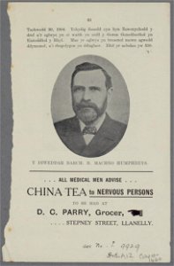Y diweddar Barch. R. Machno Humphreys (5293978)