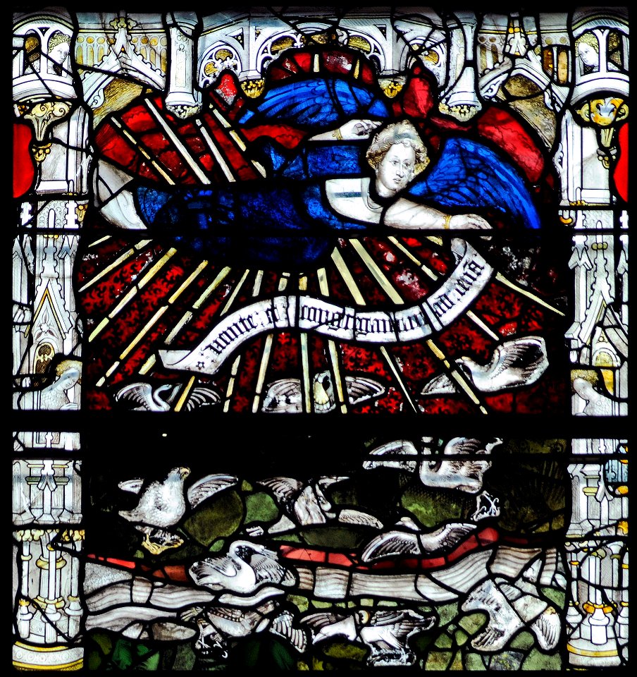 York Minster - An angel summons the birds to the Supper of God