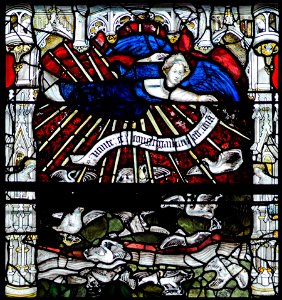 York Minster - An angel summons the birds to the Supper of God
