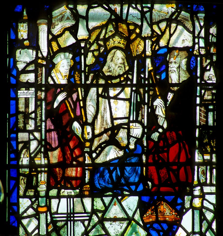 York Minster - 1a, King Ebrauk and Officials