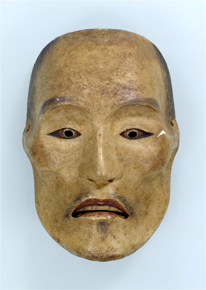 Yase-otoko (Noh mask), Tokyo National Museum C-1475
