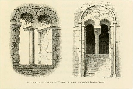 York St Mary Bishop-Hill Junior Windows stylesofarchitec00rick 0399
