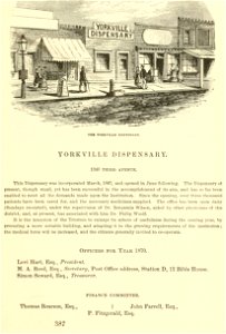 Yorkville Dispensary, New York City, Valentine's Manual