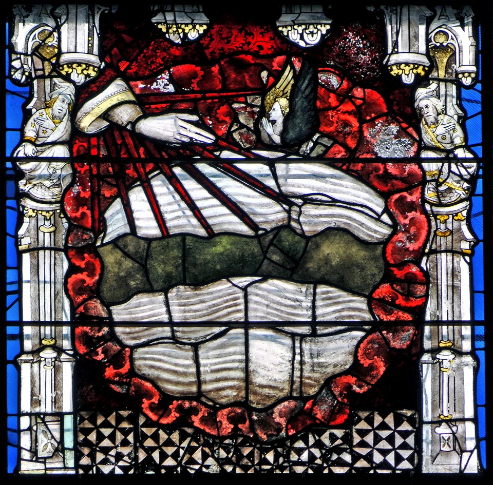 York Minster - Second Day of Creation (crop)