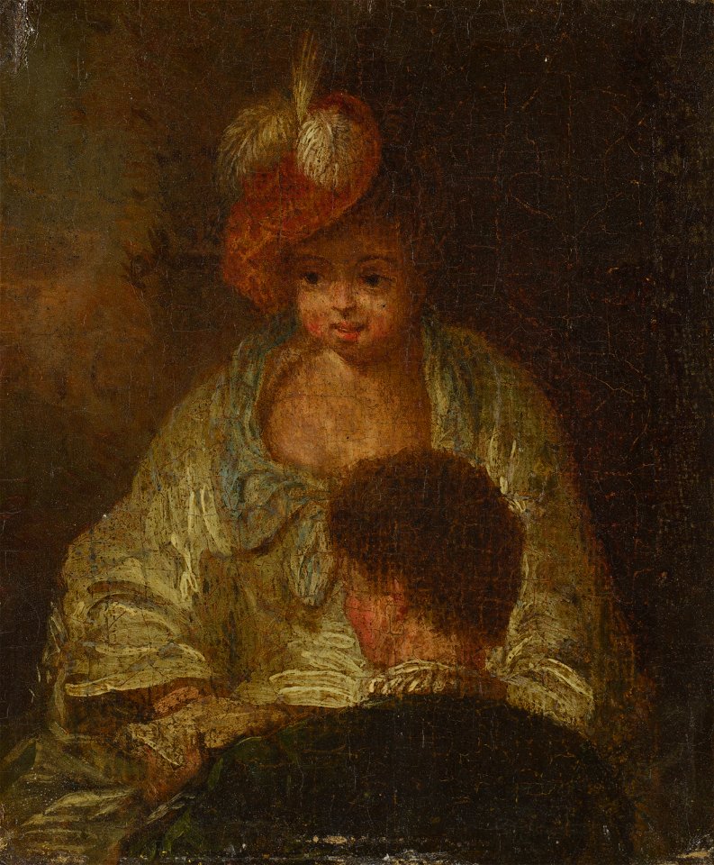 Young Woman and Man C13263