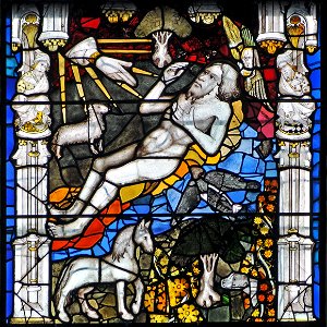 York Minster - Creation of man (crop)