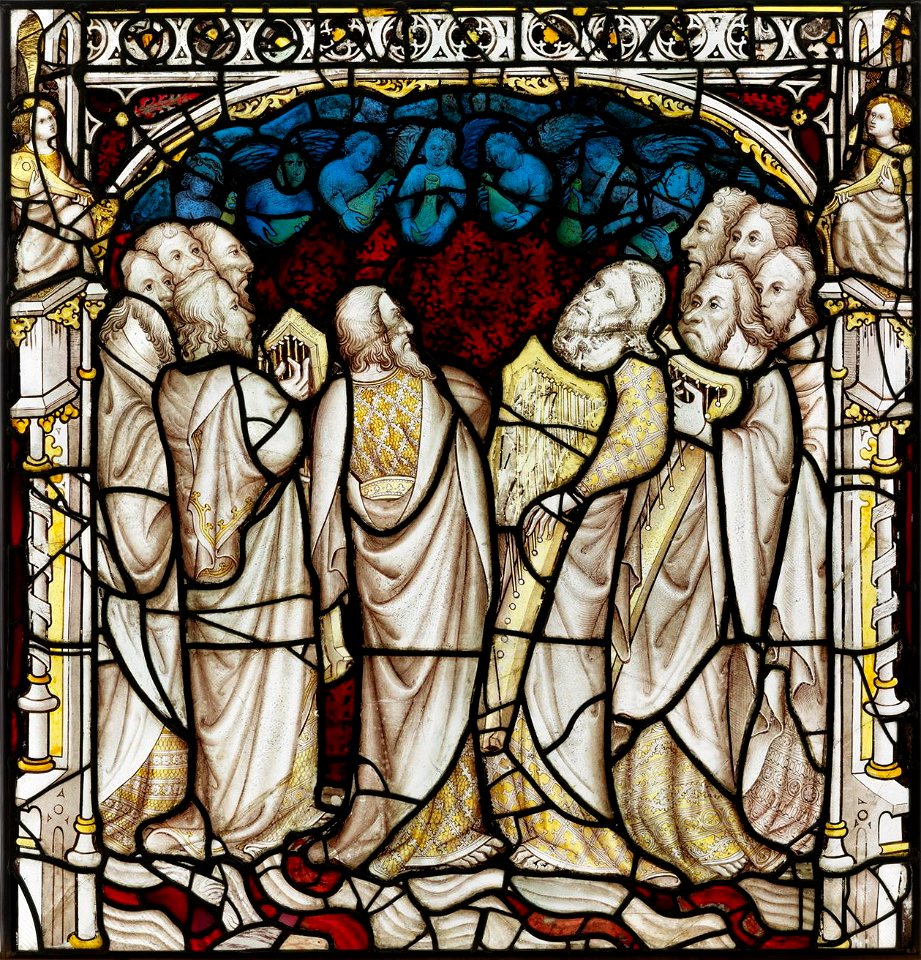 York Minster - Plague Angels and the Harpers (Rev 15, 1-2)