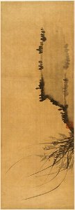 Yi Ha-ŭng (also known as Taewŏn’gun) - Orchids and Rocks - 2005.99.1 - Harvard Art Museums