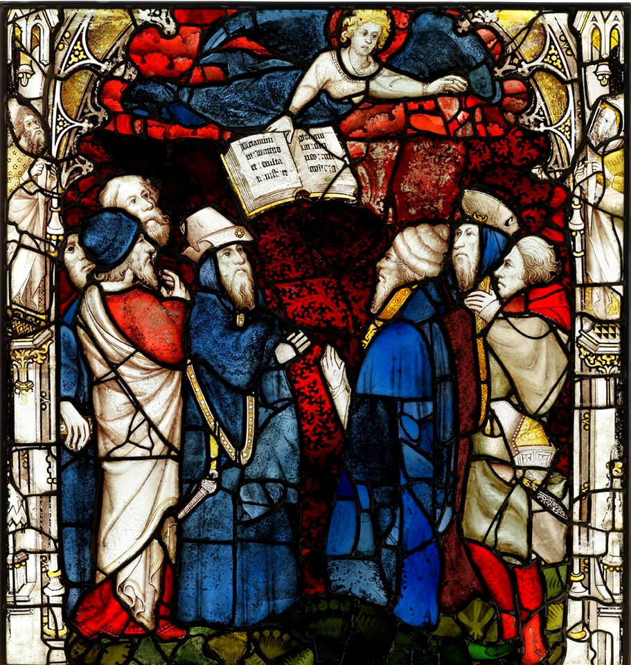 York Minster - The Angel with the Everlasting Gospel (Rev 14- 6)