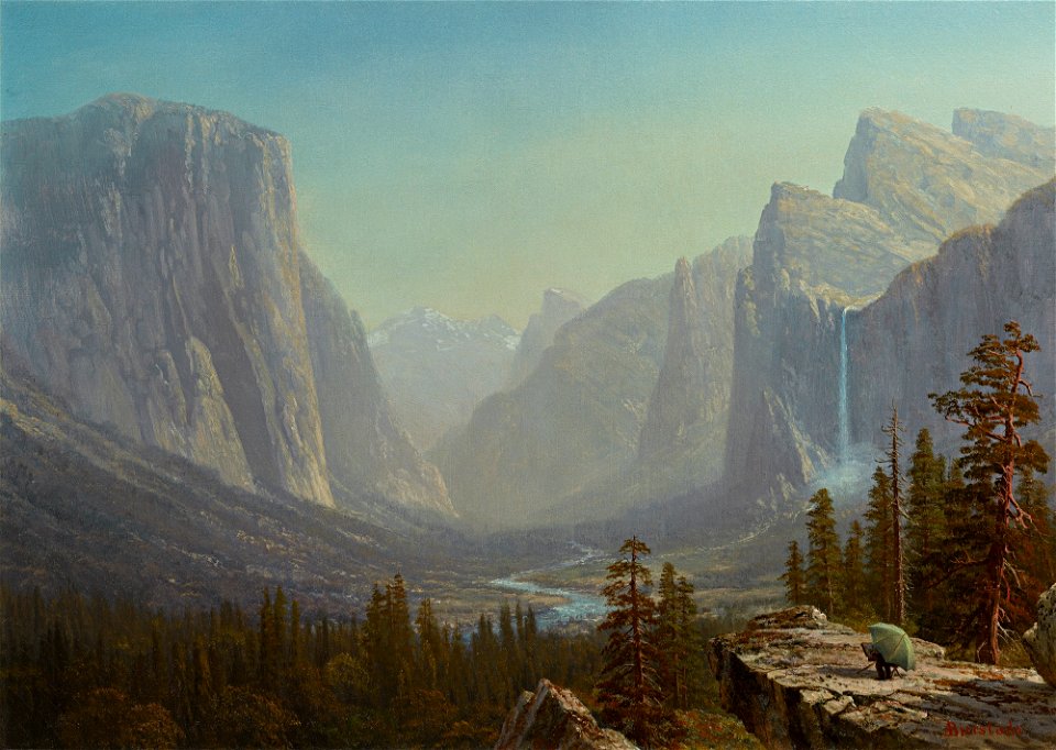 Yosemite by Albert Bierstadt, c1875