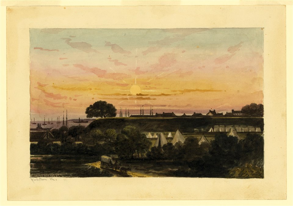 Yorktown, Va. - McIlvaine. LCCN2004661395