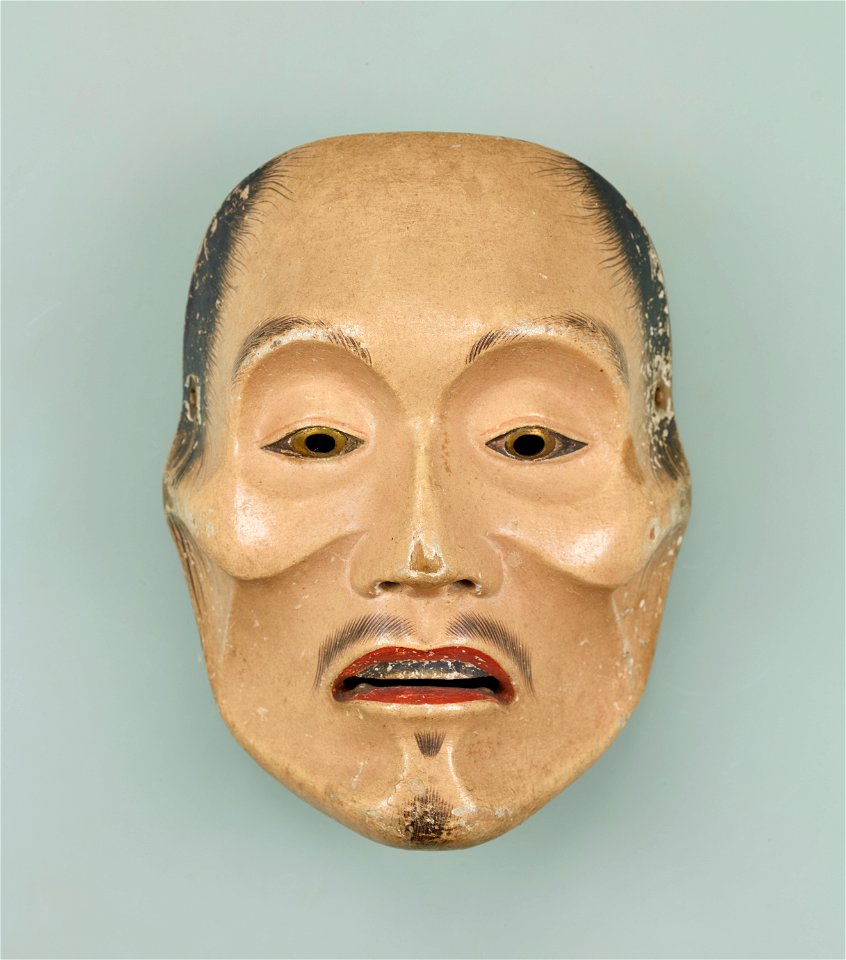 Yase Otoko (Noh Mask), Tokyo National Museum C 1541   Free Stock