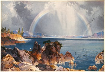 Yellowstone Lake 2 (Boston Public Library)
