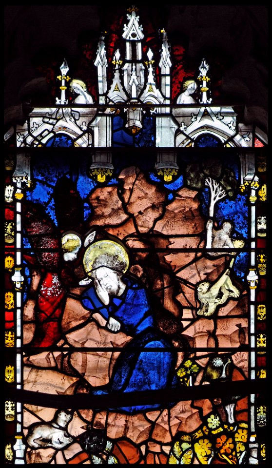 York Minster - John and angel (full)