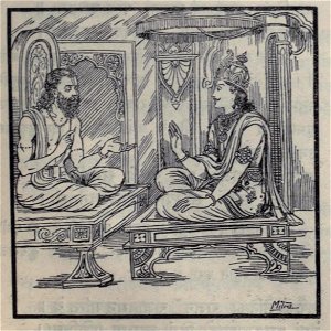 Yudhistira meets vidhura