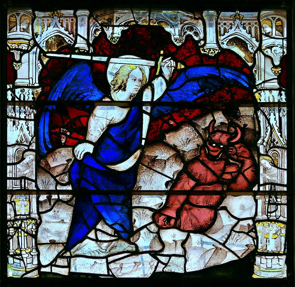 York Minster, Great East Window - Victory
