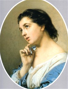 Young woman - Giacomo Trecourt
