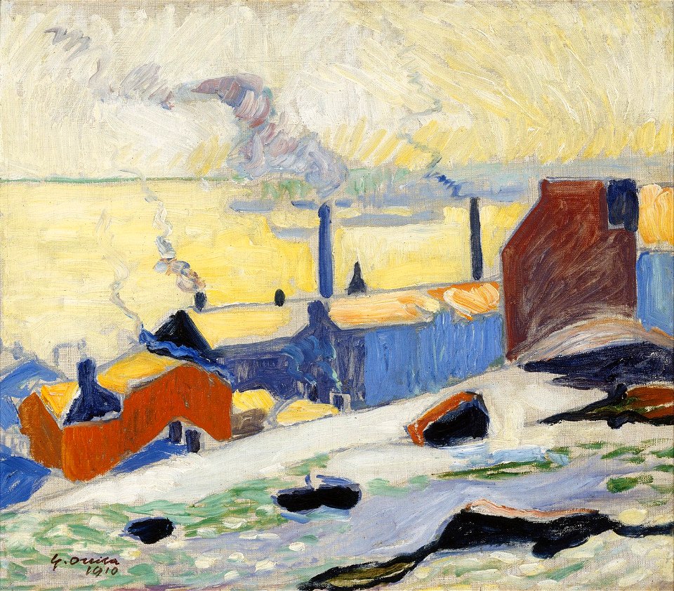 Yrjö Ollila - Clear Day - A-2002-385 - Finnish National Gallery