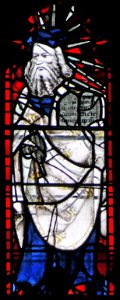 York Minster, Great East Window, Q2, Moses. Free illustration for personal and commercial use.