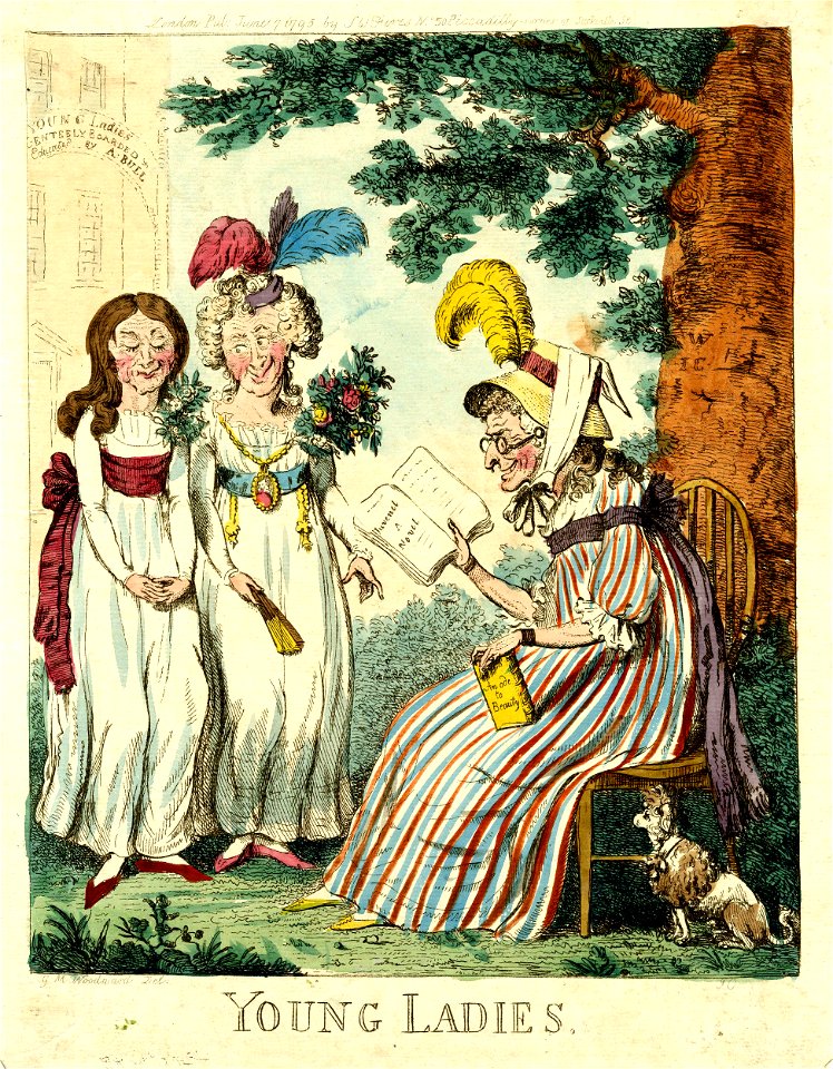 Young ladies. (BM 1876,1014.22)