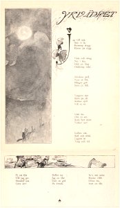 Yrvädret - Jag vill spå Sehlstedt Ill av Carl Larsson