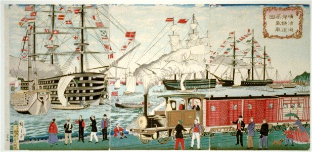 Yokohama kaigan tetsudō jōkisha no zu LCCN2002700158