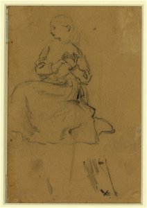 Young girl with clasped hands LCCN2004660086