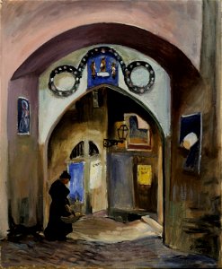 Yrjö Ollila - Vault in Semur - A-2002-388 - Finnish National Gallery