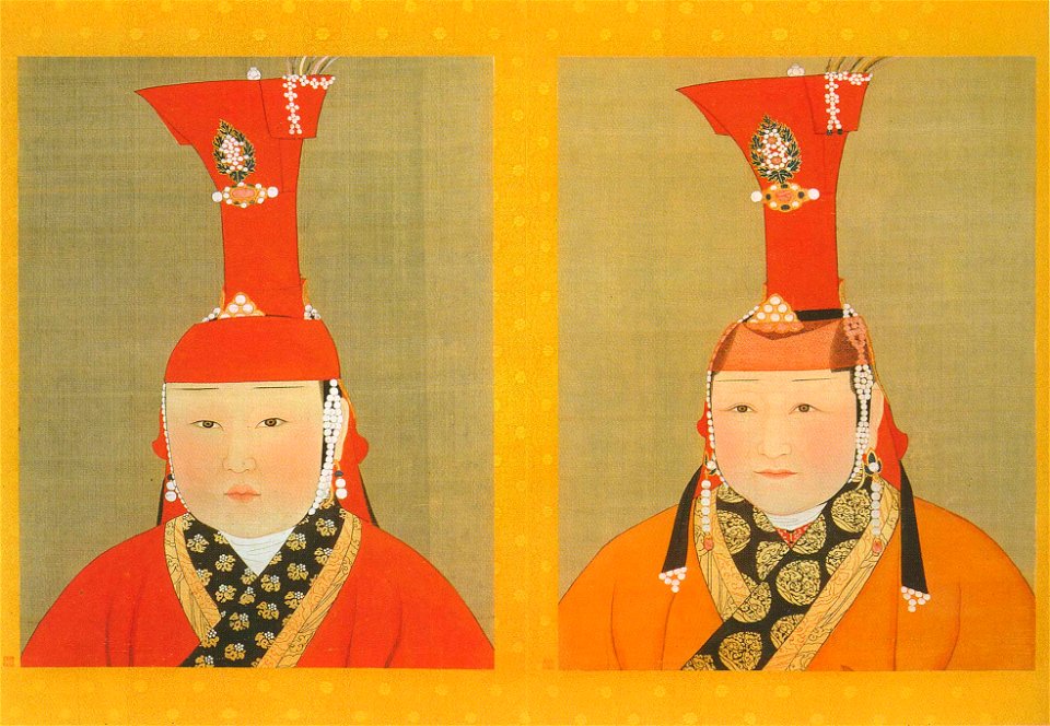 YuanEmpressAlbumUnnamedEmpressesIIAndIII