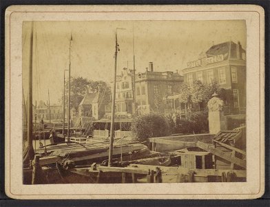 Zaandam, haven en Dam, Afb ANWZ00503000001