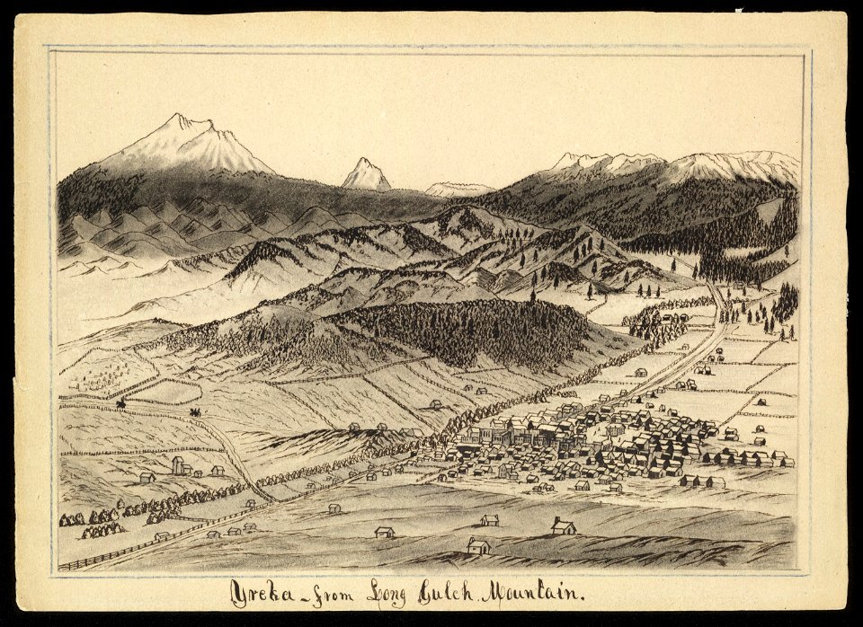Yreka - from Long Gulch Mountain LCCN2004661629