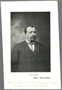Yours truly, John Williams (5293993)