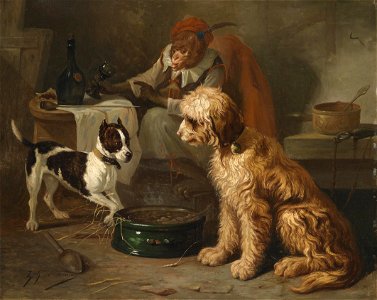 Zacharie Noterman Eine kleine Mahlzeit in der Taverne