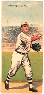 Zack D. Wheat-William Bergen, Brooklyn Dodgers, baseball card portrait LCCN2007683861