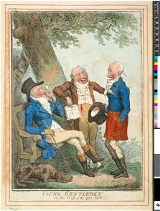 Young Gentlemen in the dress of the year 1798 (BM 1935,0522.8.15)