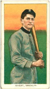 Zack Wheat, Brooklyn Superbas, baseball card portrait LCCN2008675150