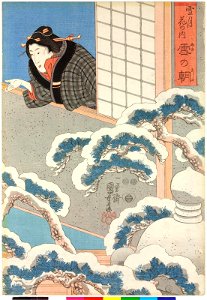 Yuki no asa 雪の朝 (Snowy Morning) (BM 2008,3037.18605)