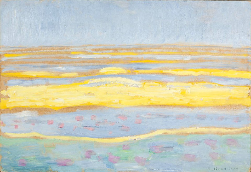 Zeegezicht, Piet Mondriaan, 1909