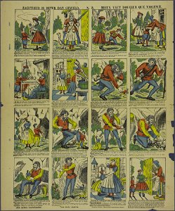 Zachtheid is beter dan geweld-Catchpenny print-PRENT 0118
