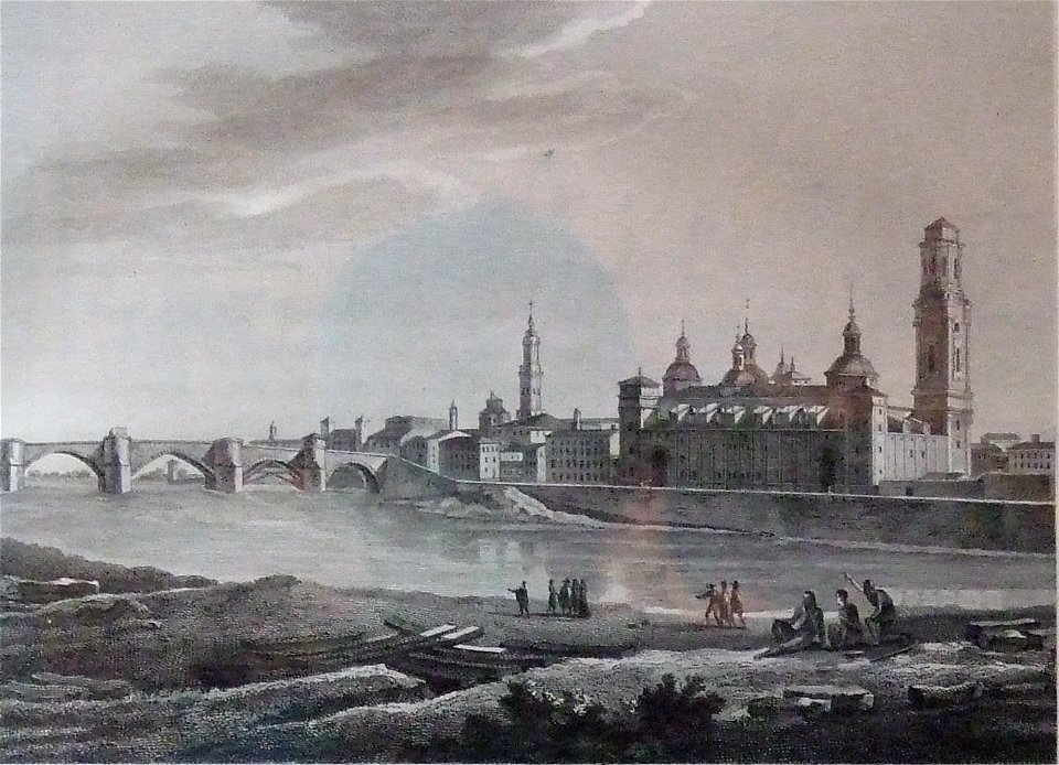 Zaragoza - Vista - El Pilar y el Ebro
